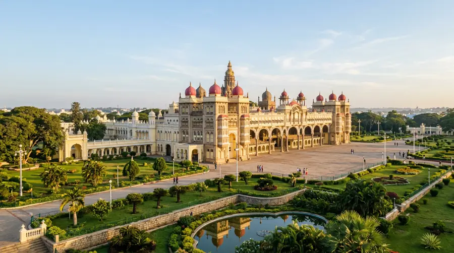 Mysore Palace, a highlight of a Mysuru sightseeing trip